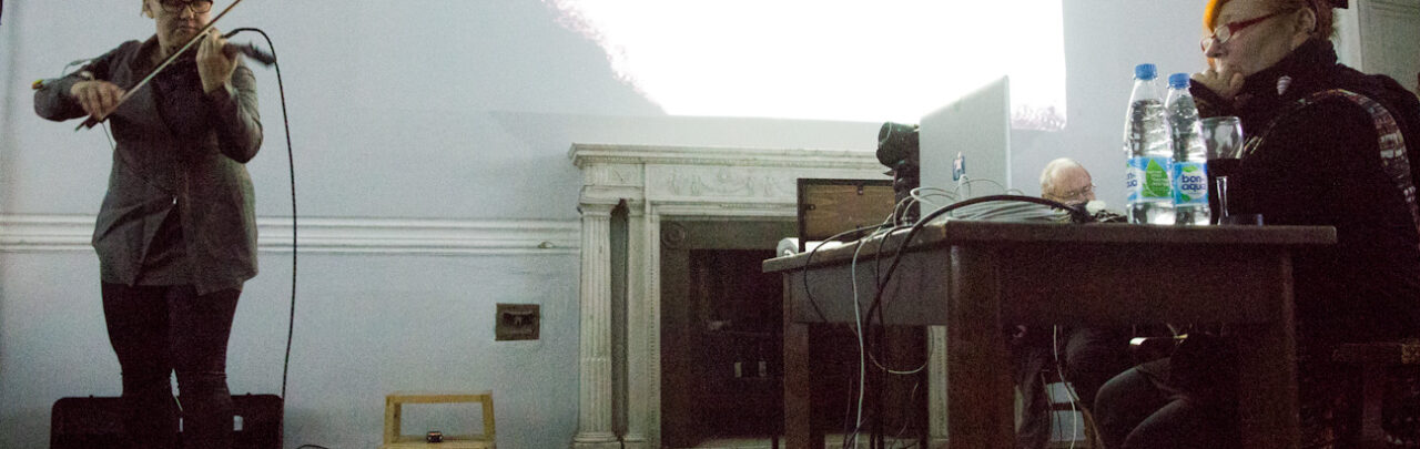 [Sept 6th] LIVE PERFORMANCE – Strings & Signals by Mia Zabelka/ Katherine Liberovskaya